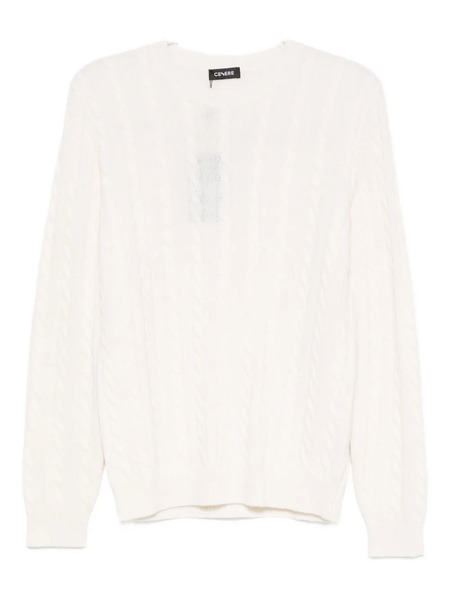  Cenere Gb Cable-knit Wool Sweater - Neutrals 