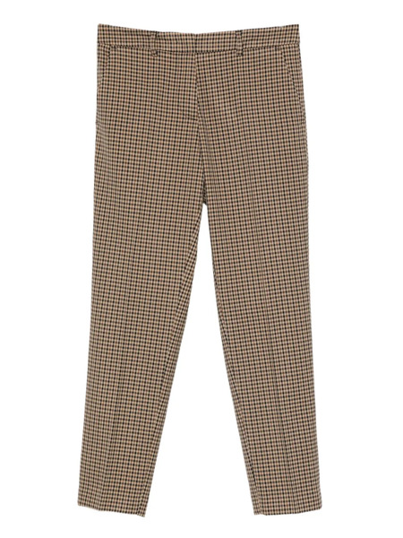  Cenere Gb Checked Trousers - Brown 
