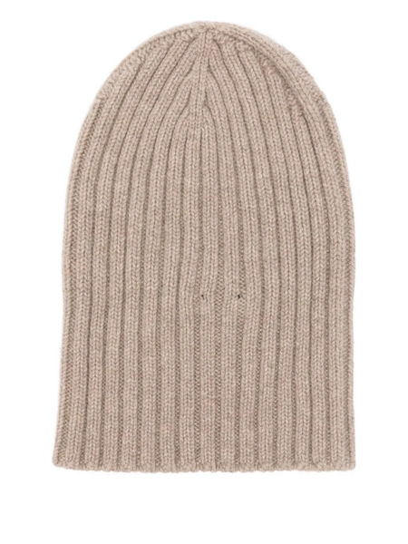  Cenere Gb Ribbed Beanie Hat - Neutrals 