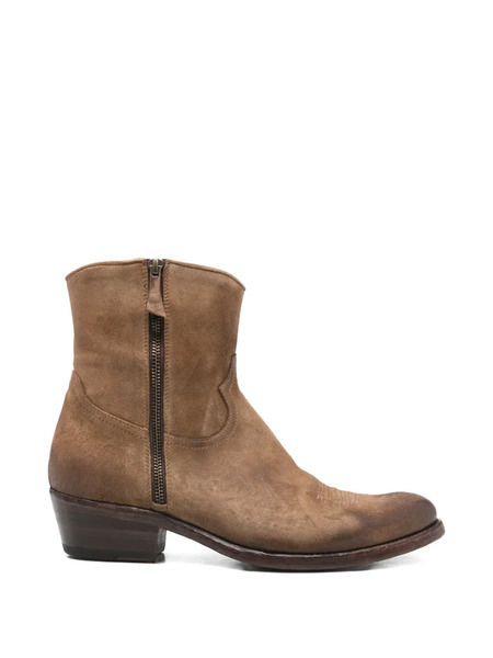  Cenere Gb Zipped Boots - Brown 