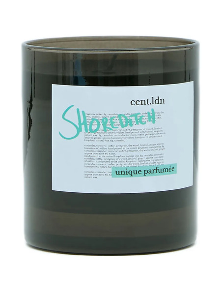  Cent.ldn Shoreditch Single-wick Candle (300g) - Black 