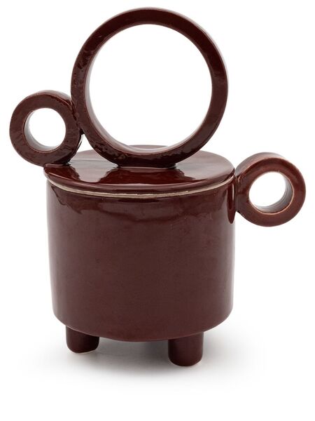  C'era Fragrance Terra Cup Candle - Brown 