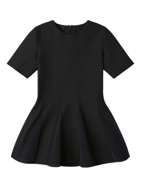  Cfcl Conic Flared Short-sleeve Blouse - Black 