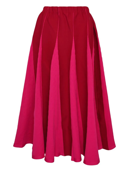  Cfcl Conic Panelled Midi Skirt - Red 