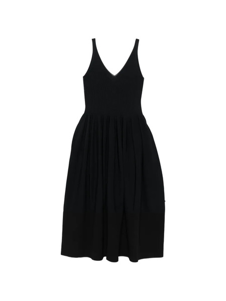  Cfcl Rivulet V-neck Midi Dress - Black 