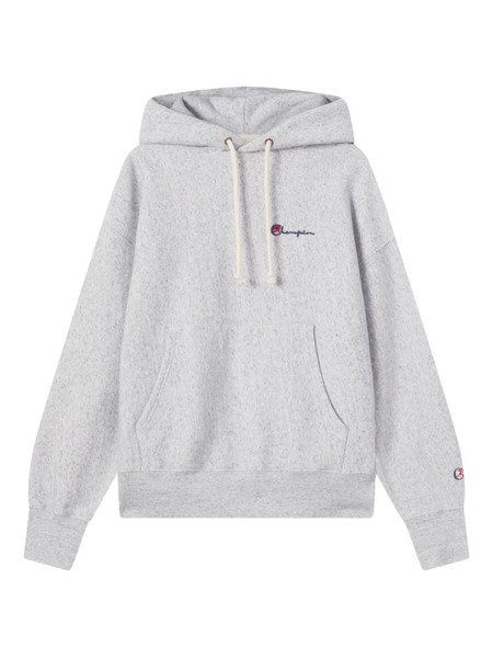  Champion Drawstring Hoodie - Grey 
