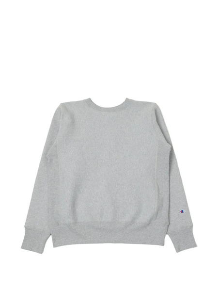  Champion Embroidered-logo Crew-neck Sweater - Grey 