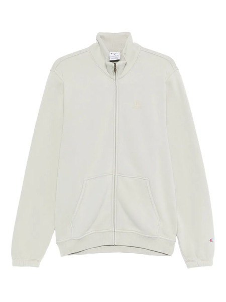  Champion High-neck Zip-up Sweatshirt - Neutrals 