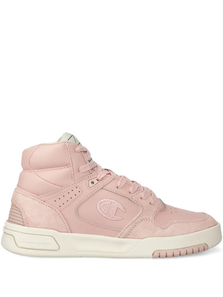  Champion Logo-appliqué High-top Sneakers - Pink 