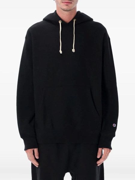  Champion Logo-patch Hoodie - Black 