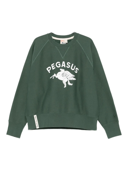  Champion Pegasus-print Sweatshirt - Green 