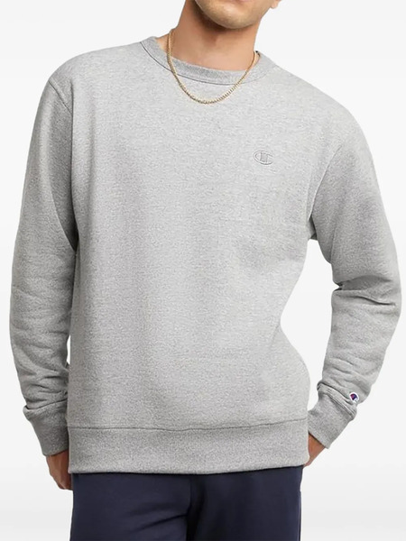  Champion Pullover Crew Sweatshirt - Grey 