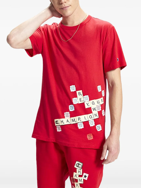  Champion Scrabble Tiles T-shirt - Red 