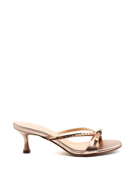  Chantal Jewelled Strap Sandals - Pink 