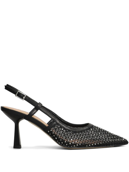  Chantal 60mm Crystal-embellished Pumps - Black 