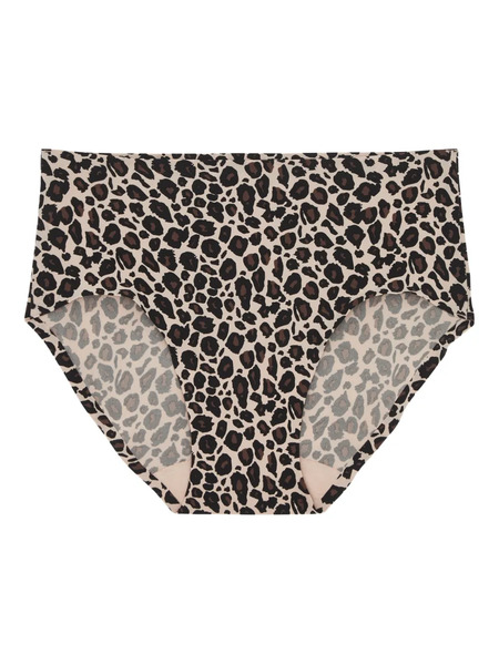  Chantelle Leopard-print Hipster Brief - Neutrals 