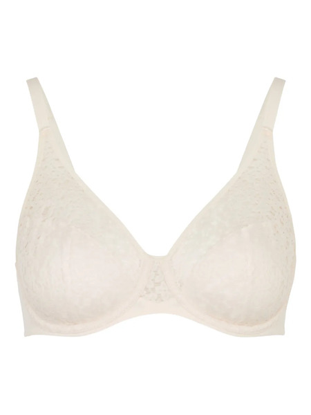  Chantelle Norah Lace Moulded Bra - Neutrals 