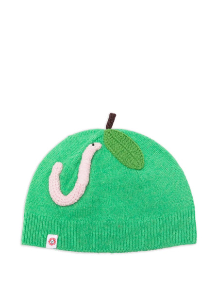  Charles Jeffrey Loverboy Apple Beanie Cap - Green 