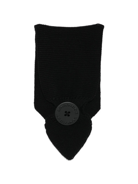  Charles Jeffrey Loverboy Cyclops Button Scarf - Black 