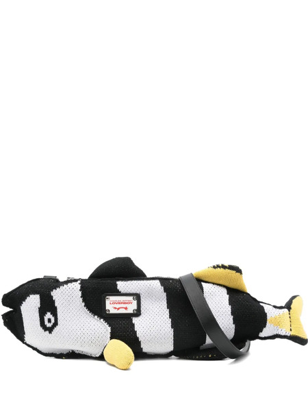  Charles Jeffrey Loverboy Fish Shoulder Bag - White 