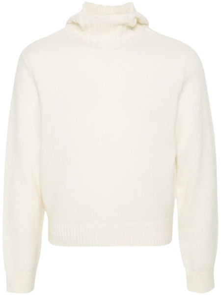  Charles Jeffrey Loverboy Roll-neck Wide-sleeves Jumper - Neutrals 