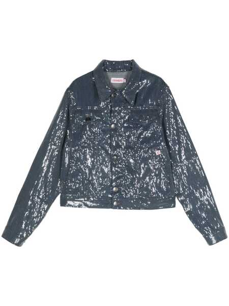  Charles Jeffrey Loverboy Sequin-embellished Jacket - Blue 
