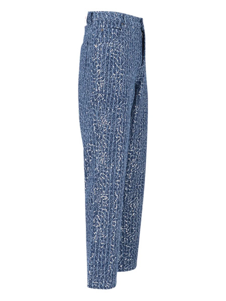  Charles Jeffrey Loverboy Sequin-embellished Jeans - Blue 