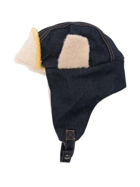  Charles Jeffrey Loverboy Shearling Hat - Blue 