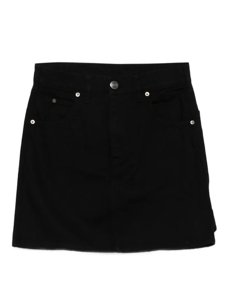  Charles Jeffrey Loverboy Stud-embellished Denim Mini Skirt - Black 