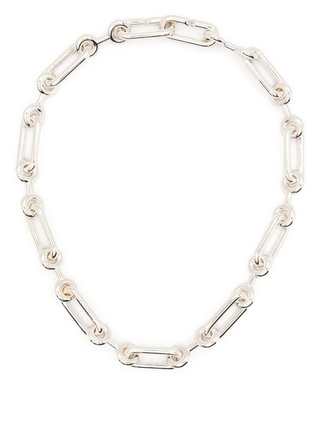  Charlotte Chesnais Binary Chain Necklace - Silver 
