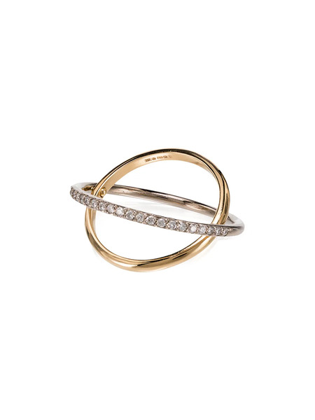  Charlotte Chesnais Eclipse Ring - Gold 