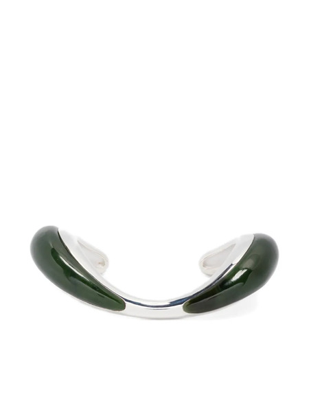  Charlotte Chesnais Lips Blow Bracelet - Silver 