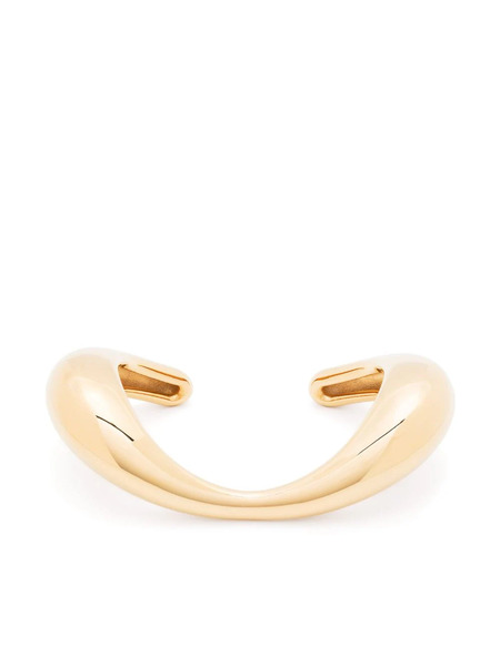  Charlotte Chesnais Lips Gold-plated Cuff Bracelet 