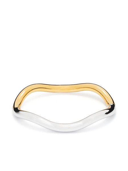  Charlotte Chesnais Wave Two-tone Bracelet - Silver 