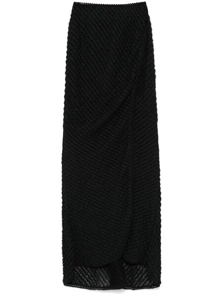  Charo Ruiz Ibiza Eris Maxi Skirt - Black 