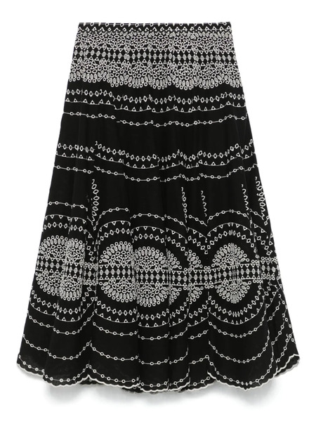  Charo Ruiz Ibiza Livvy Maxi Skirt - Black 