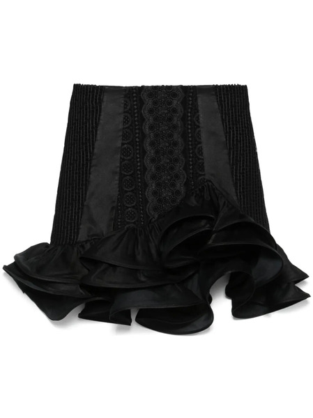  Charo Ruiz Ibiza Melle Mini Skirt - Black 