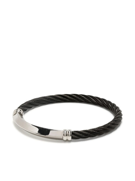  Charriol Better Half Logo-engraved Bracelet - Black 