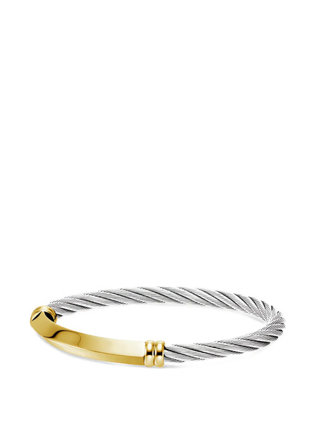  Charriol Better Half Logo-engraved Bracelet - Silver 