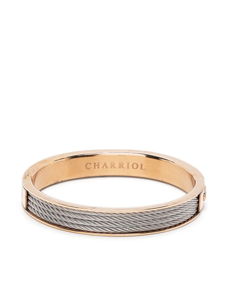  Charriol Forever Cable Bangle - Gold 
