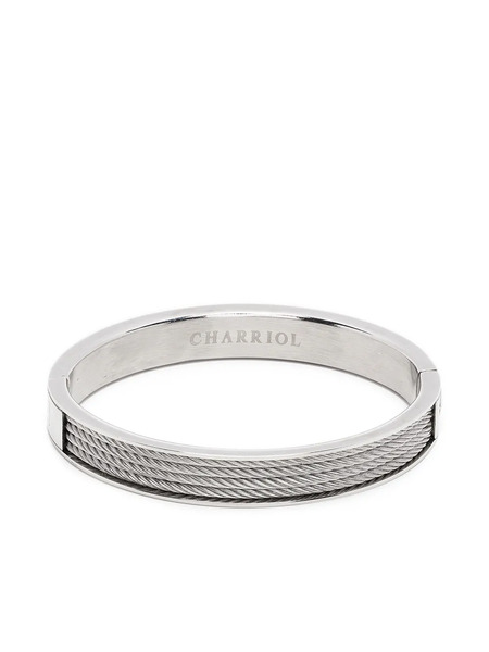  Charriol Forever Cable Bangle - Silver 