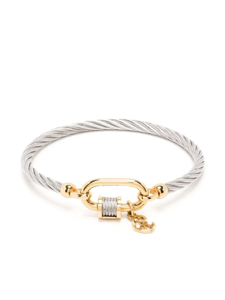  Charriol Forever Lock Cable Bangle - Silver 