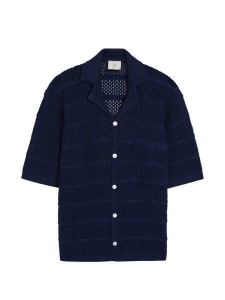  Ché Desiderio Knitted Shirt - Blue 