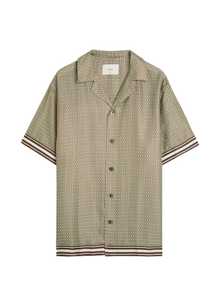  Ché Patterned Striped Shirt - Neutrals 