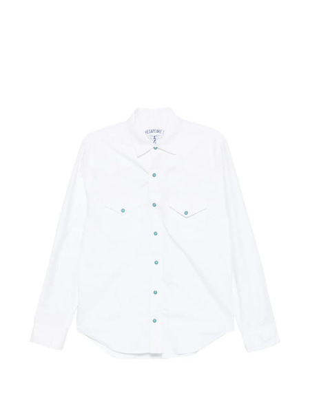  Chesapeakes Button Chest-pocket Shirt - White 