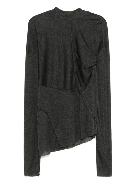  Chiahung Su Asymmetric T-shirt - Grey 