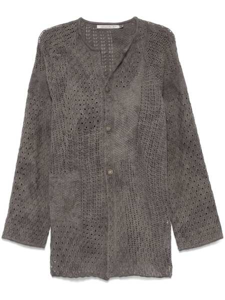  Chiahung Su Open-knit Cardigan - Grey 