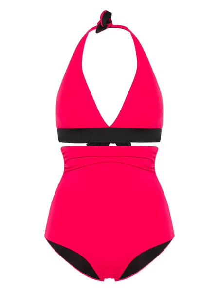  Chiara Boni La Petite Robe Triangle-cup High-waisted Bikini - Pink 