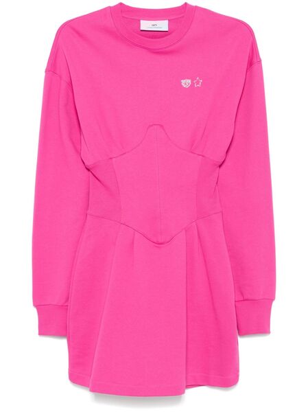  Chiara Ferragni Corset-style Mini Dress - Pink 