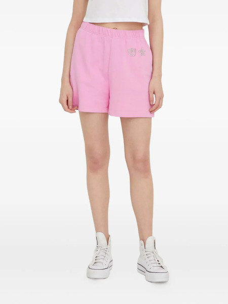  Chiara Ferragni Eye Star-detail Shorts - Pink 